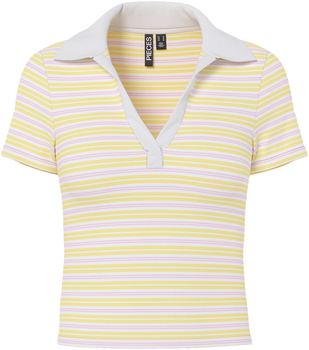 PCJAYJAY SS V-NECK POLO TOP JRS D2D