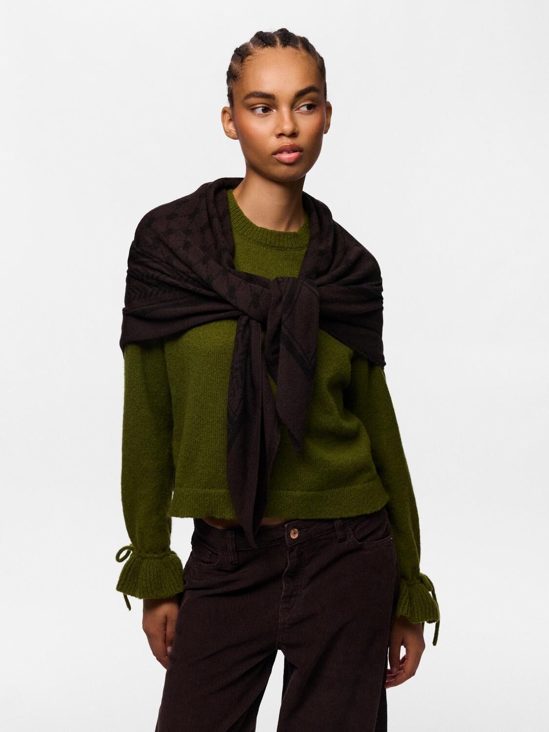 PCNOVIS SQUARE SCARF