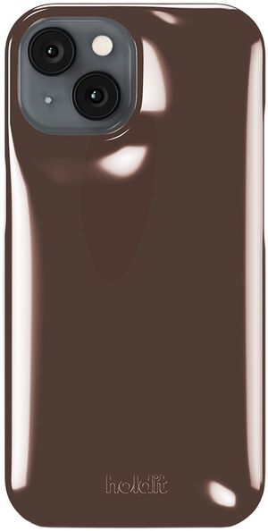 Puffy Case iPhone 16e/15/14/13 Chocolate