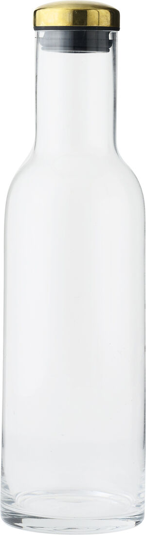 Bottle Carafe, 1 L, w. Brass Lid