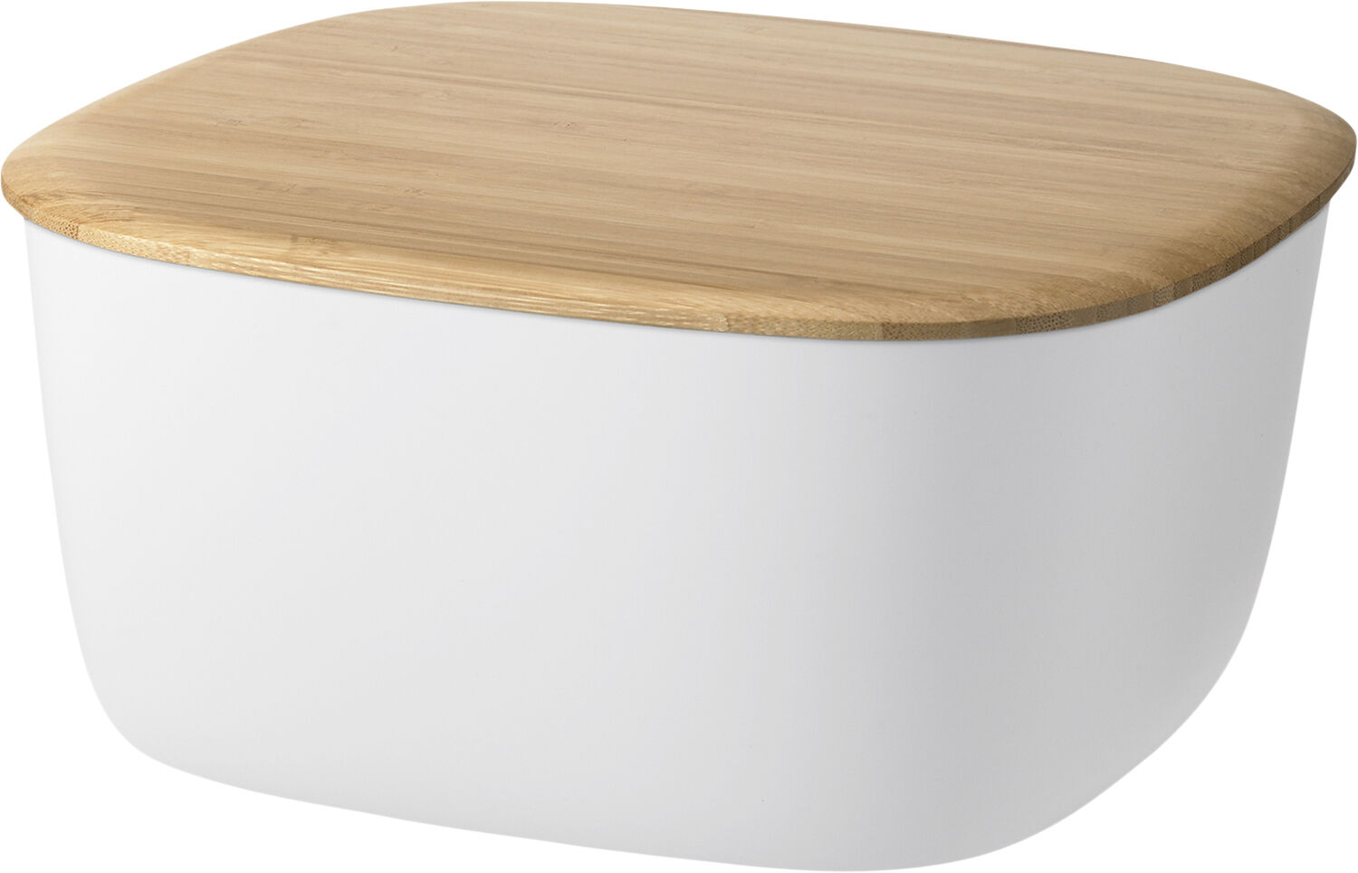 BOX-IT br&oslash;dboks L 23 cm white