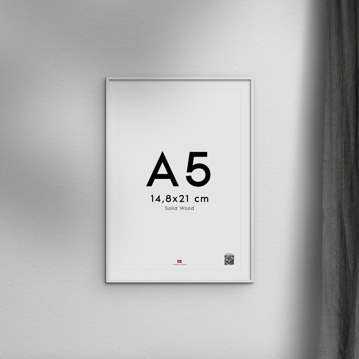 Poster&Frame - Oak white 50x70cm