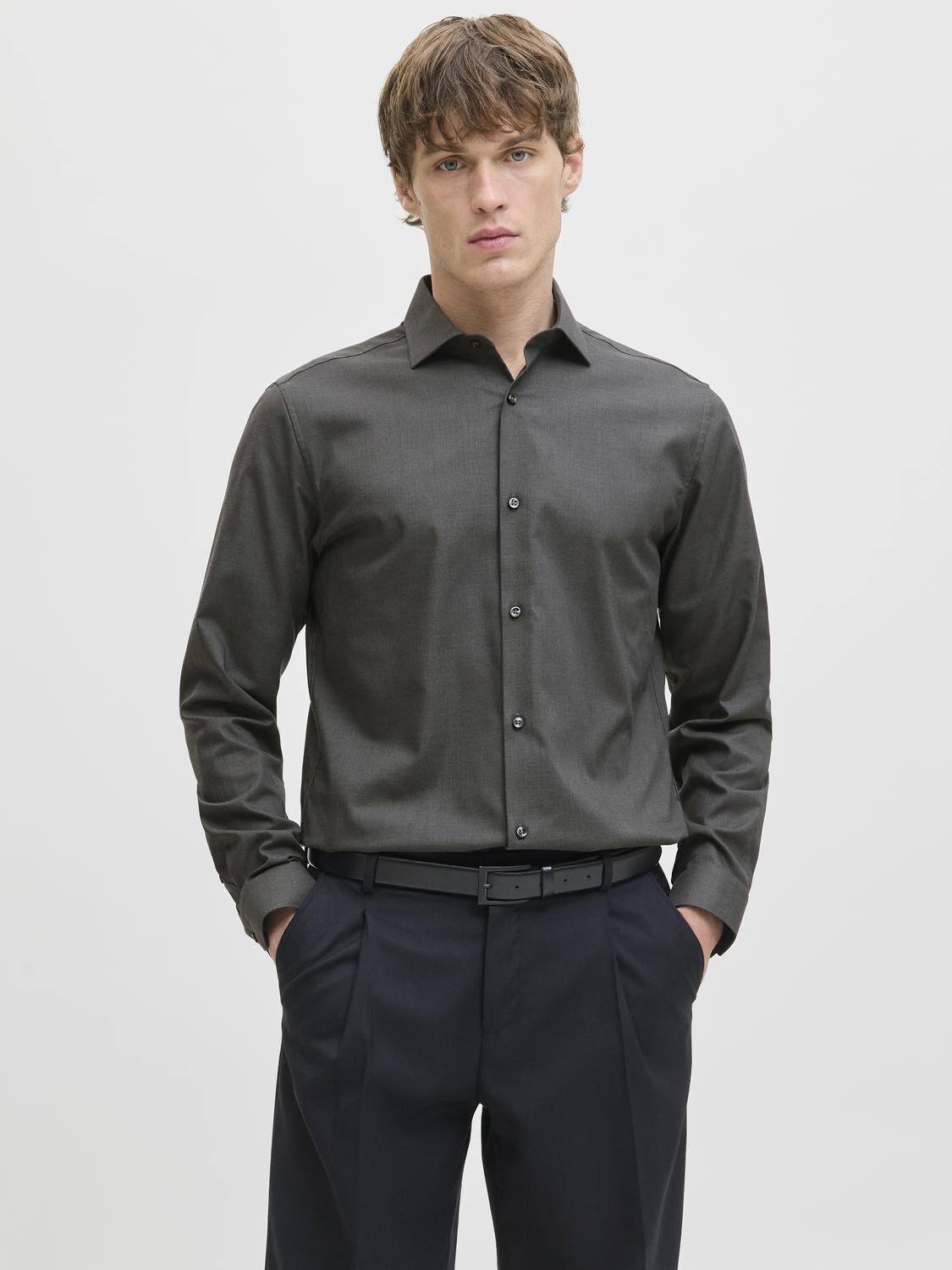Jprblaparker Shirt L/S Noos
