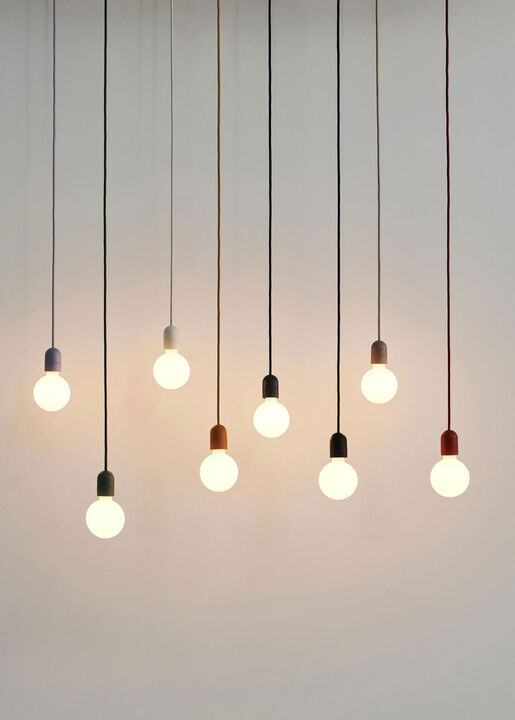 Common Pendant Cord set-Soft black