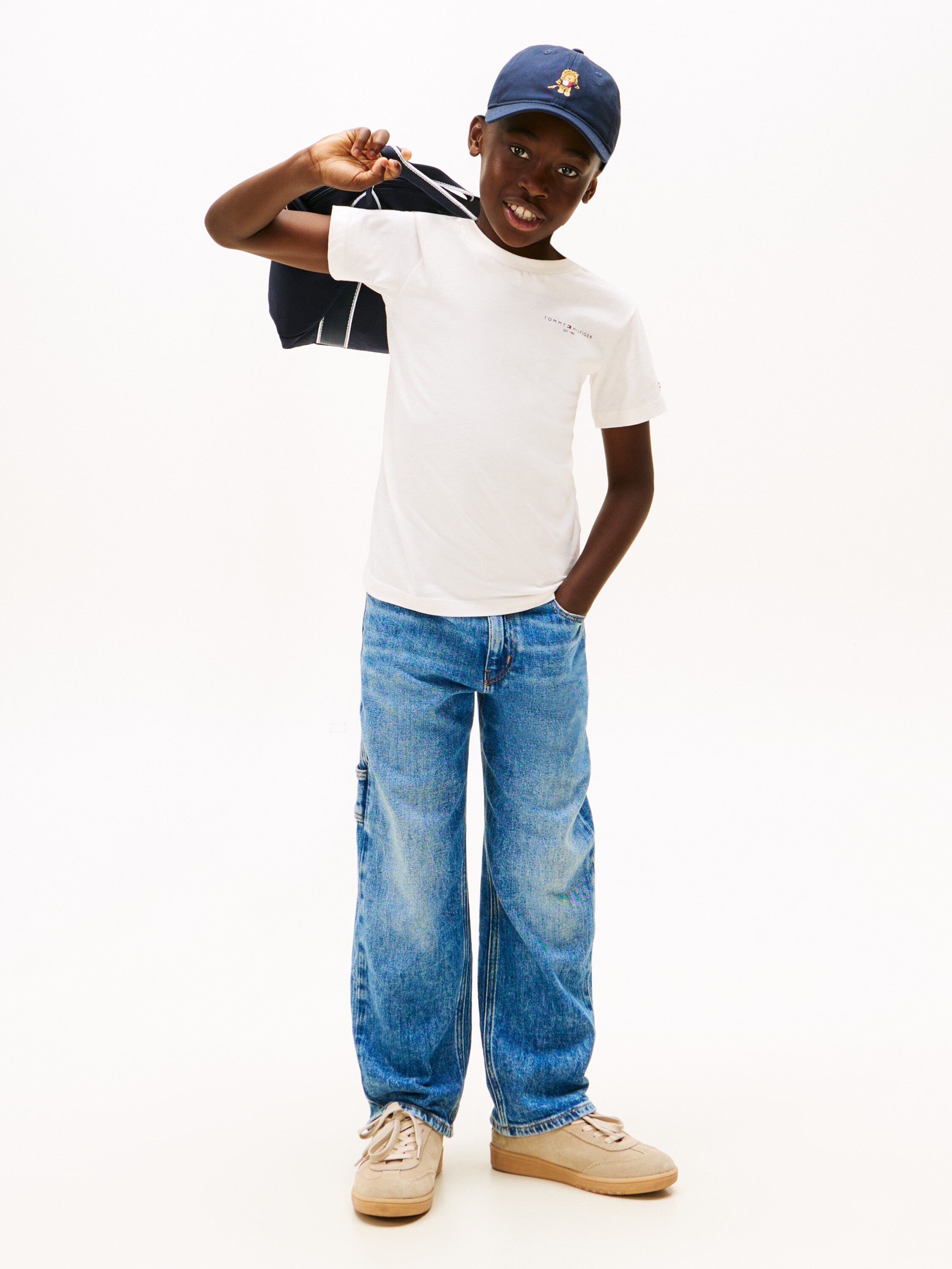 Logo Jersey Crew Neck T-Shirt