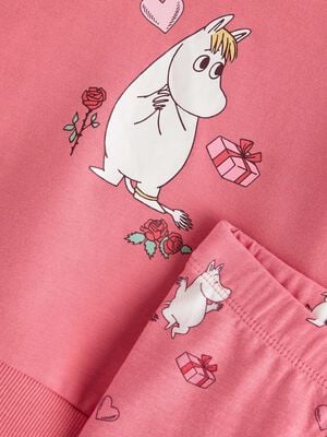 Matching set in soft cotton jersey