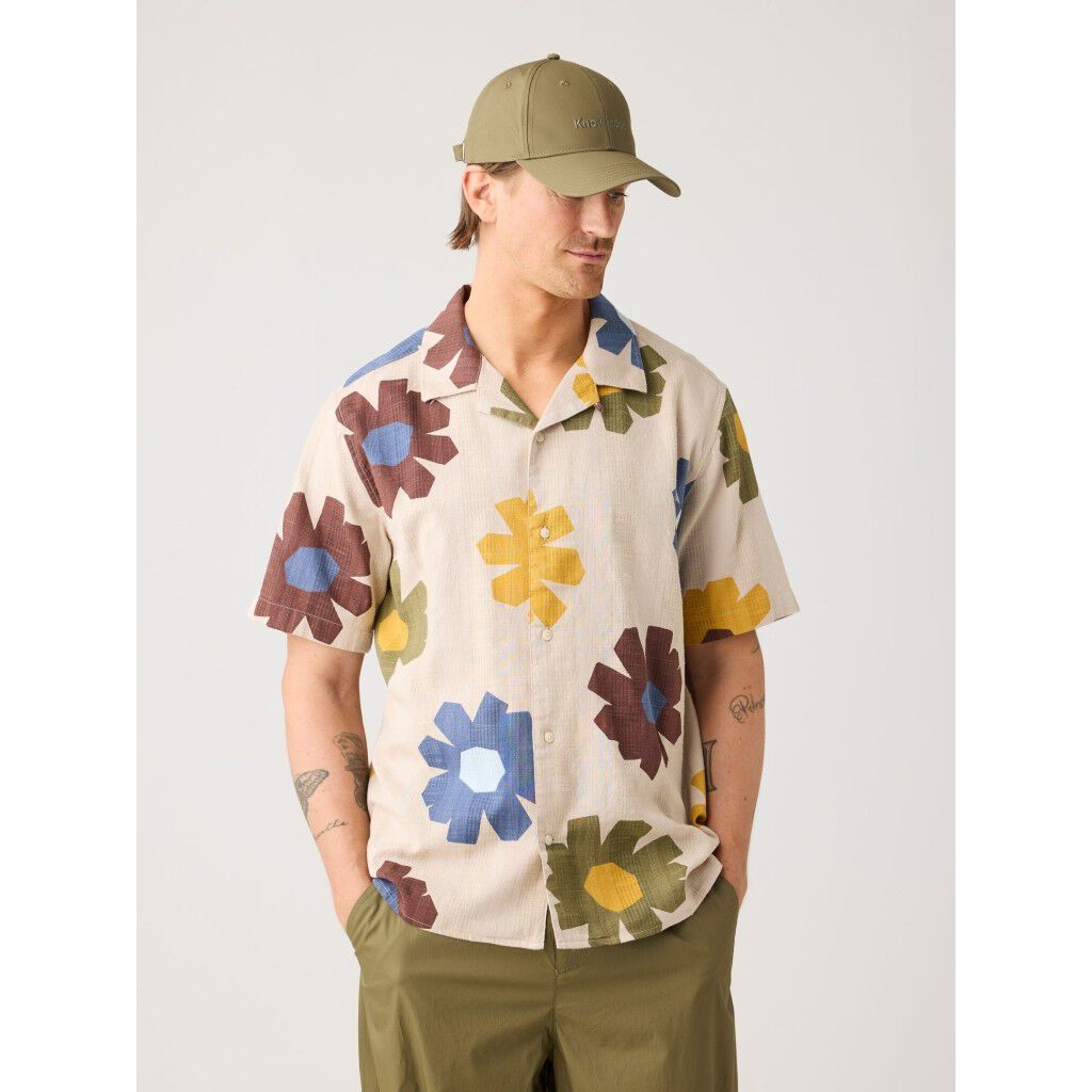 Relaxed print short sleeve shirt