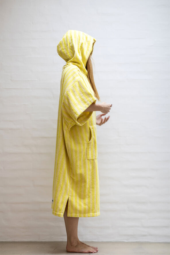 Naram Poncho - pristine & neon yellow