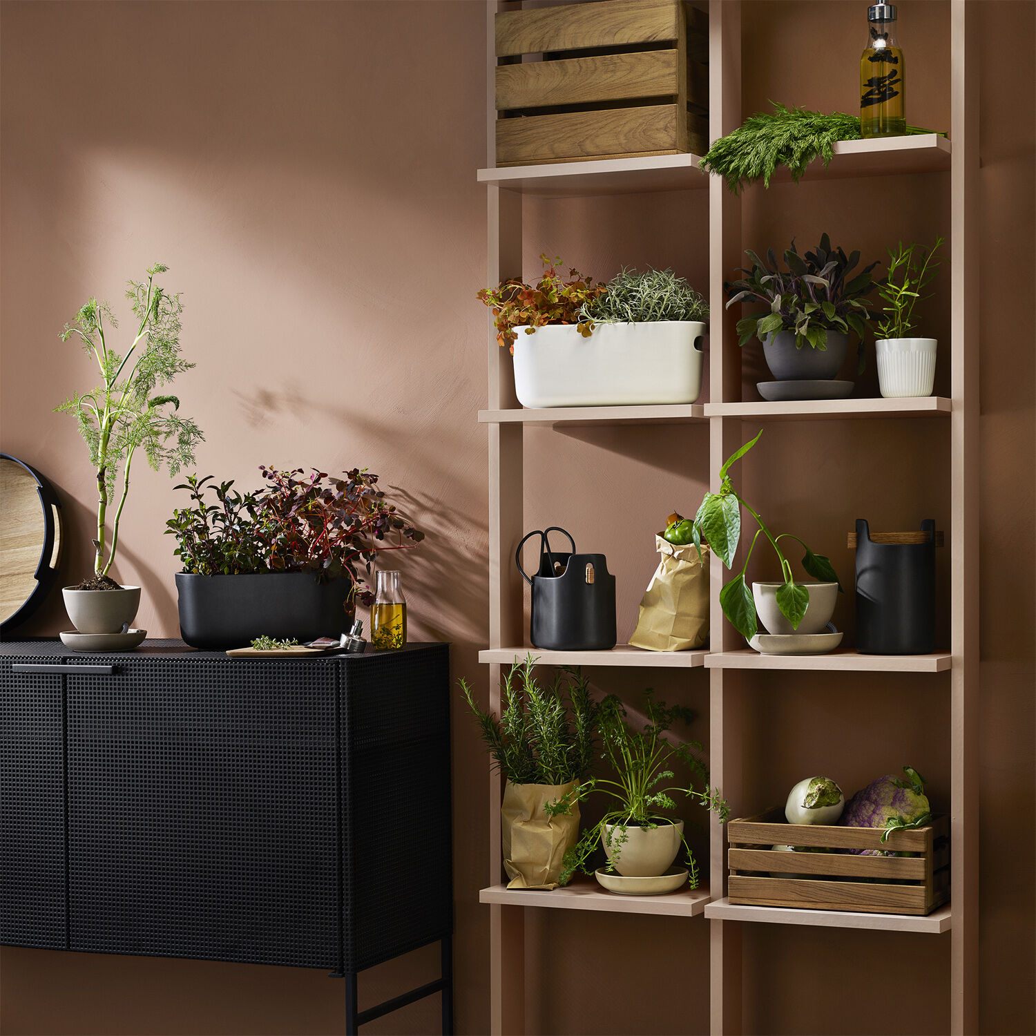 Selvv Herb organiser black