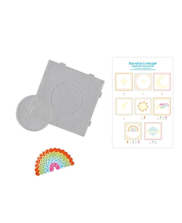 Auzou - Aktivitetssæt - Strygeperler - Selvlysende