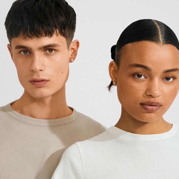 KOTA øreringe sølvbelagt