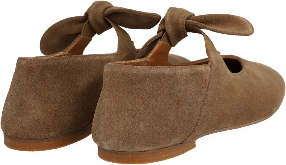 Ballerina med elastisk dekorativ sl&oslash;jfedetalje