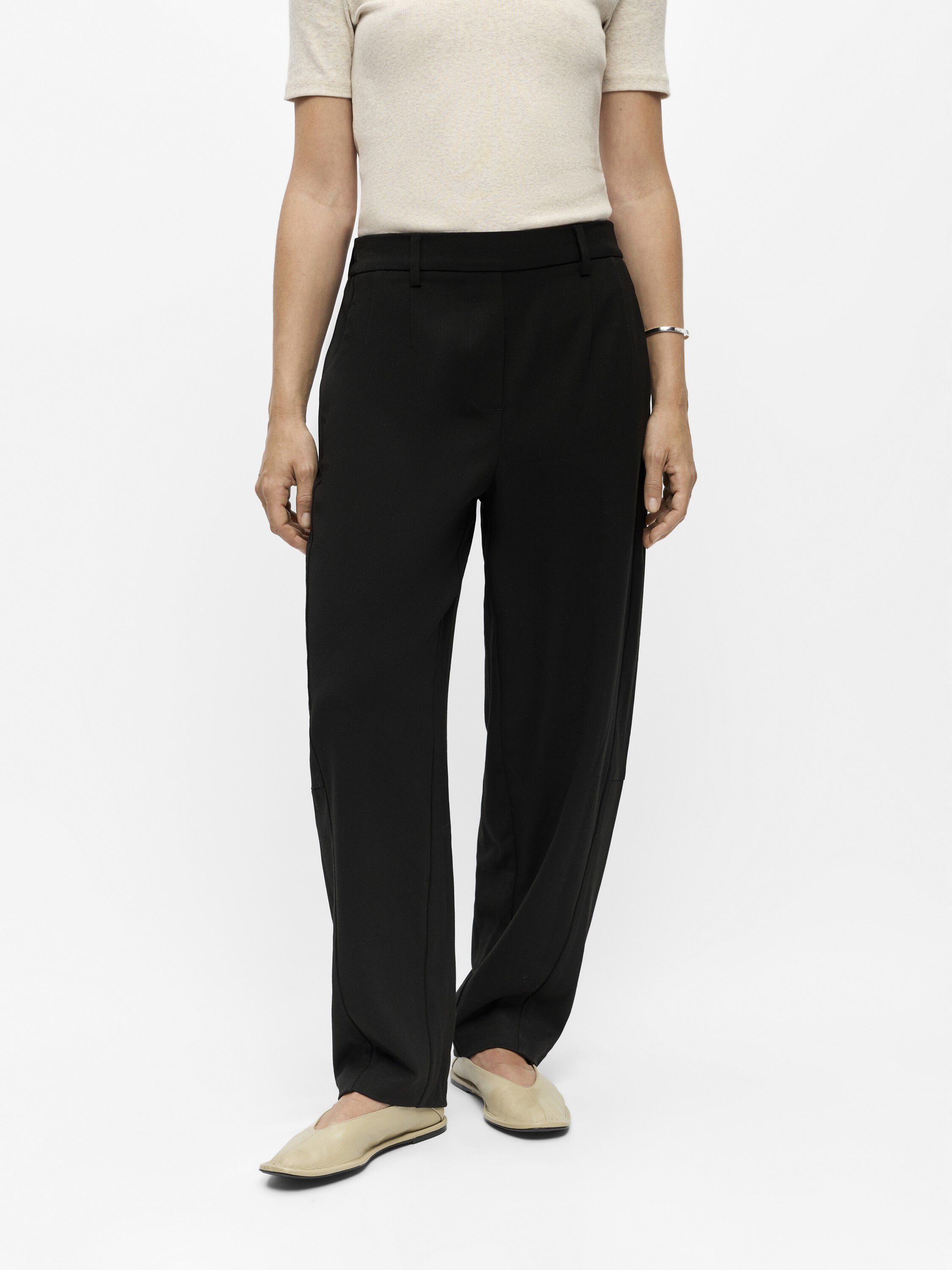 Objlisa Hw Ankel Barrel Pant Noos