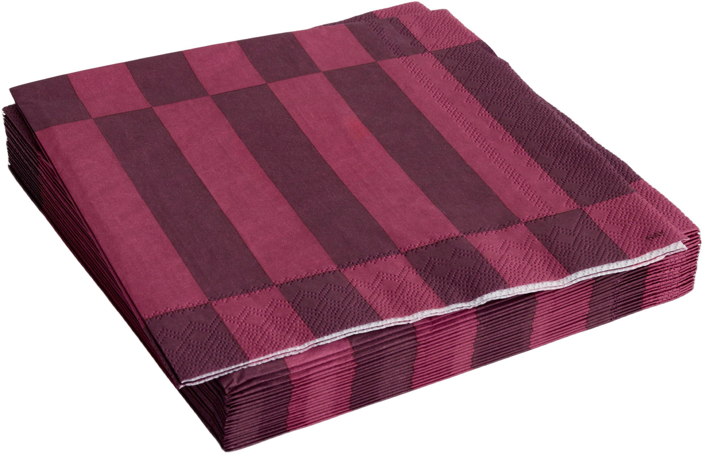 Pattern Napkins-Set of 20 Dinner-Bordeaux and wine