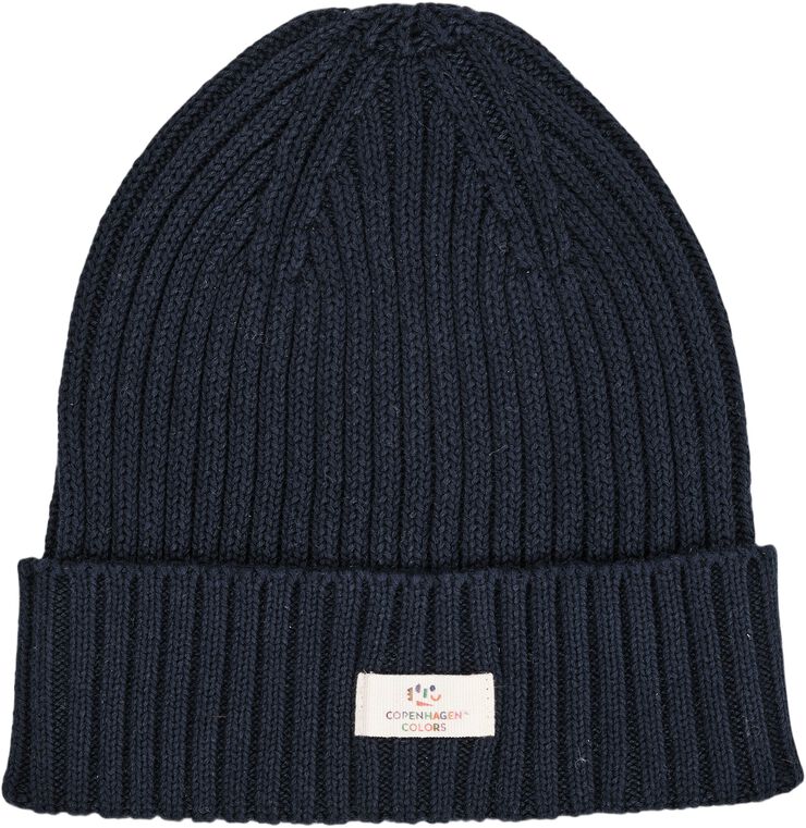 COTTON KNITTED CLASSIC BEANIE