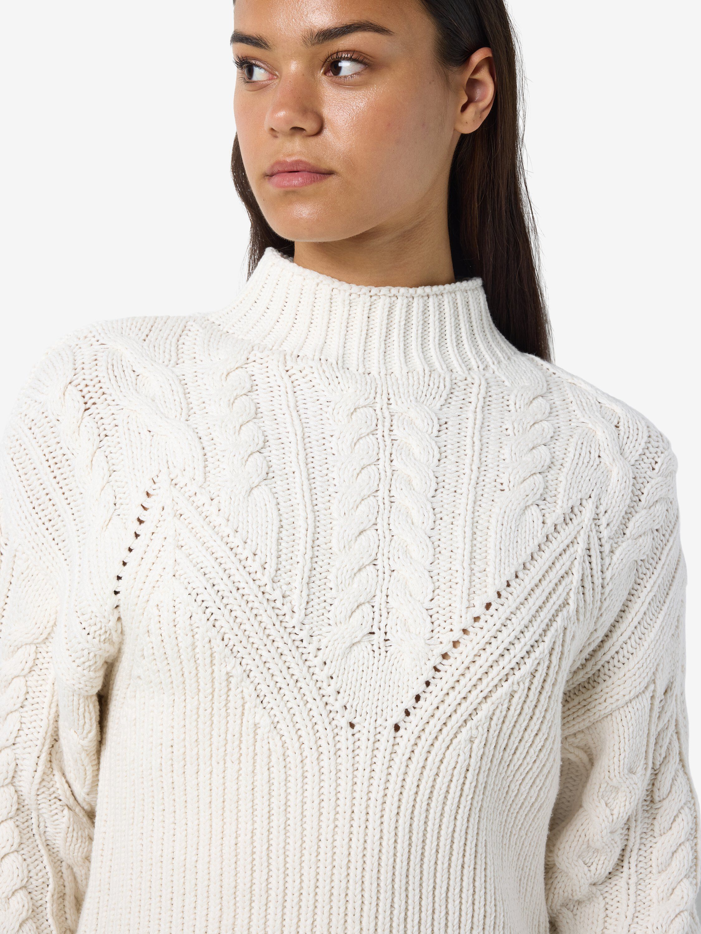 Nmhaysa L/S Cable Knit Fwd