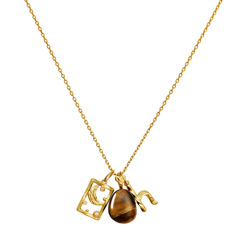 Tiger Eye Earth Spirit Pendant