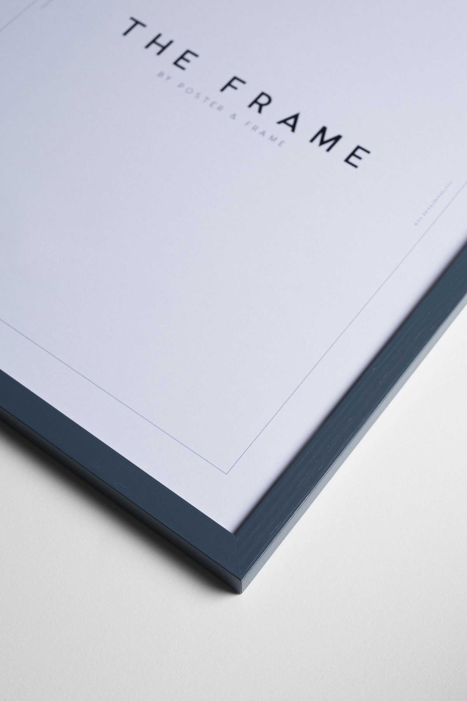 Poster&Frame - Indian Teal Wood 30x40cm