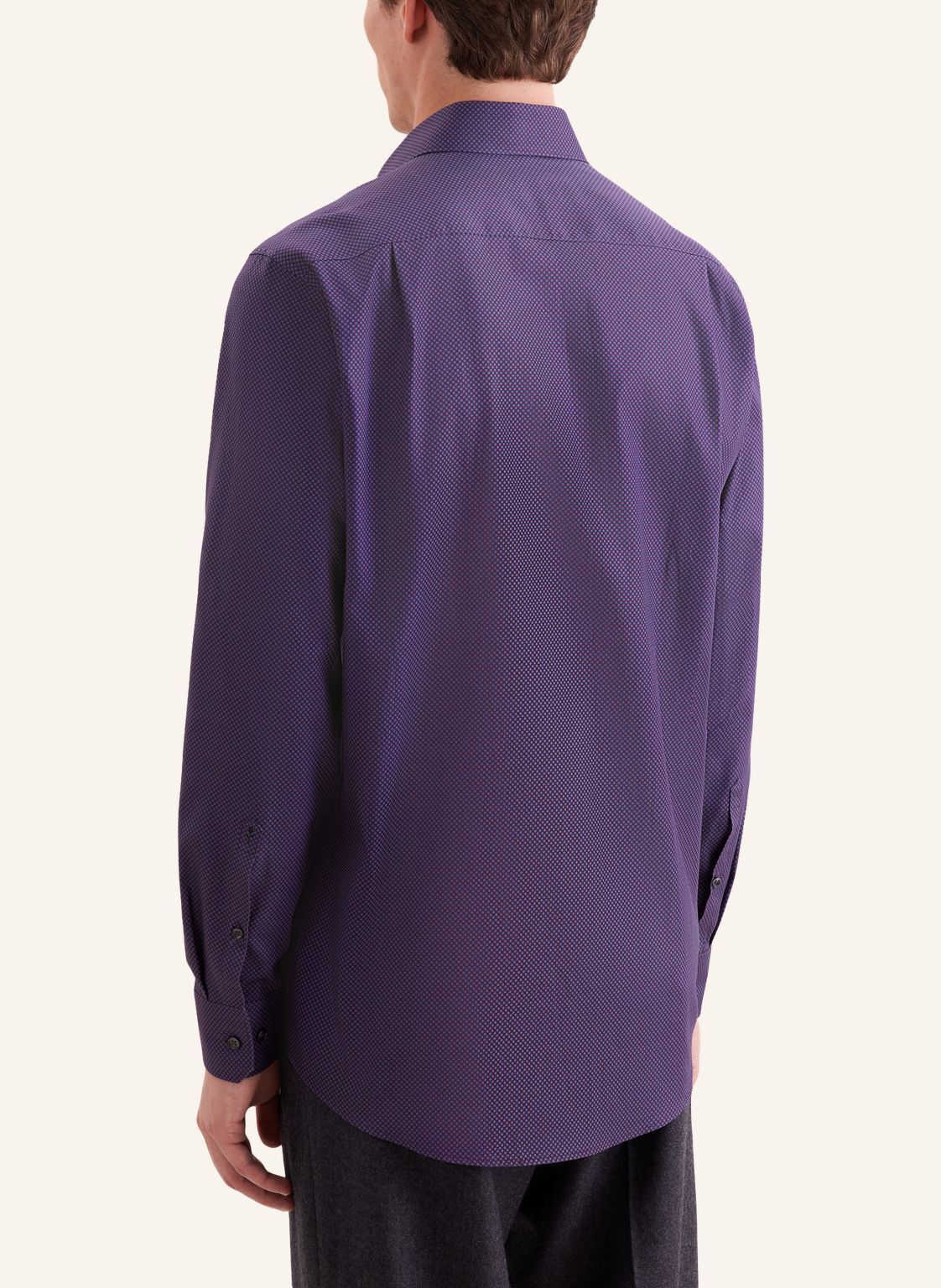 Business shirt Regular 1/1 Kent-Collar Print