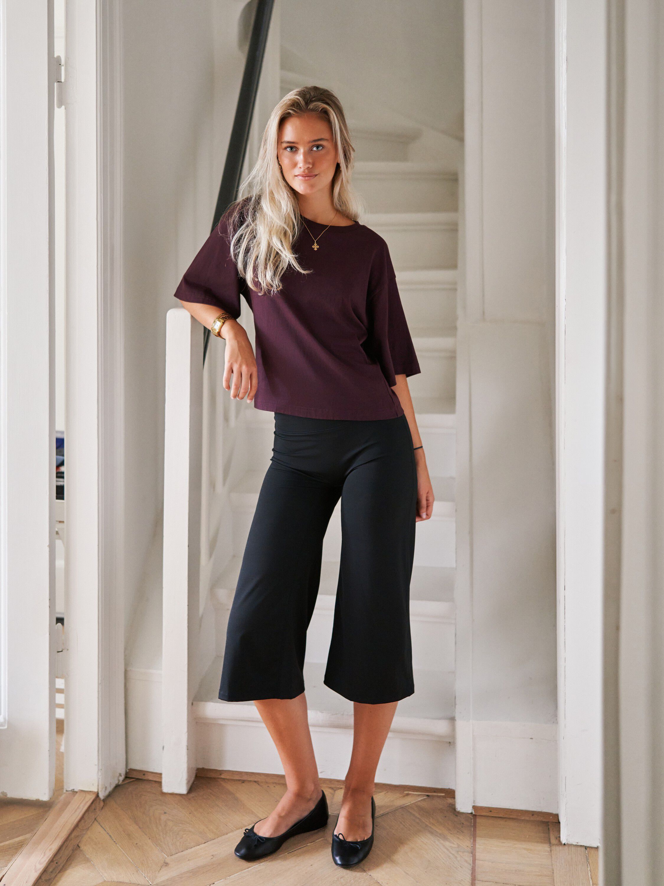 Lauri Wide Capri Pants