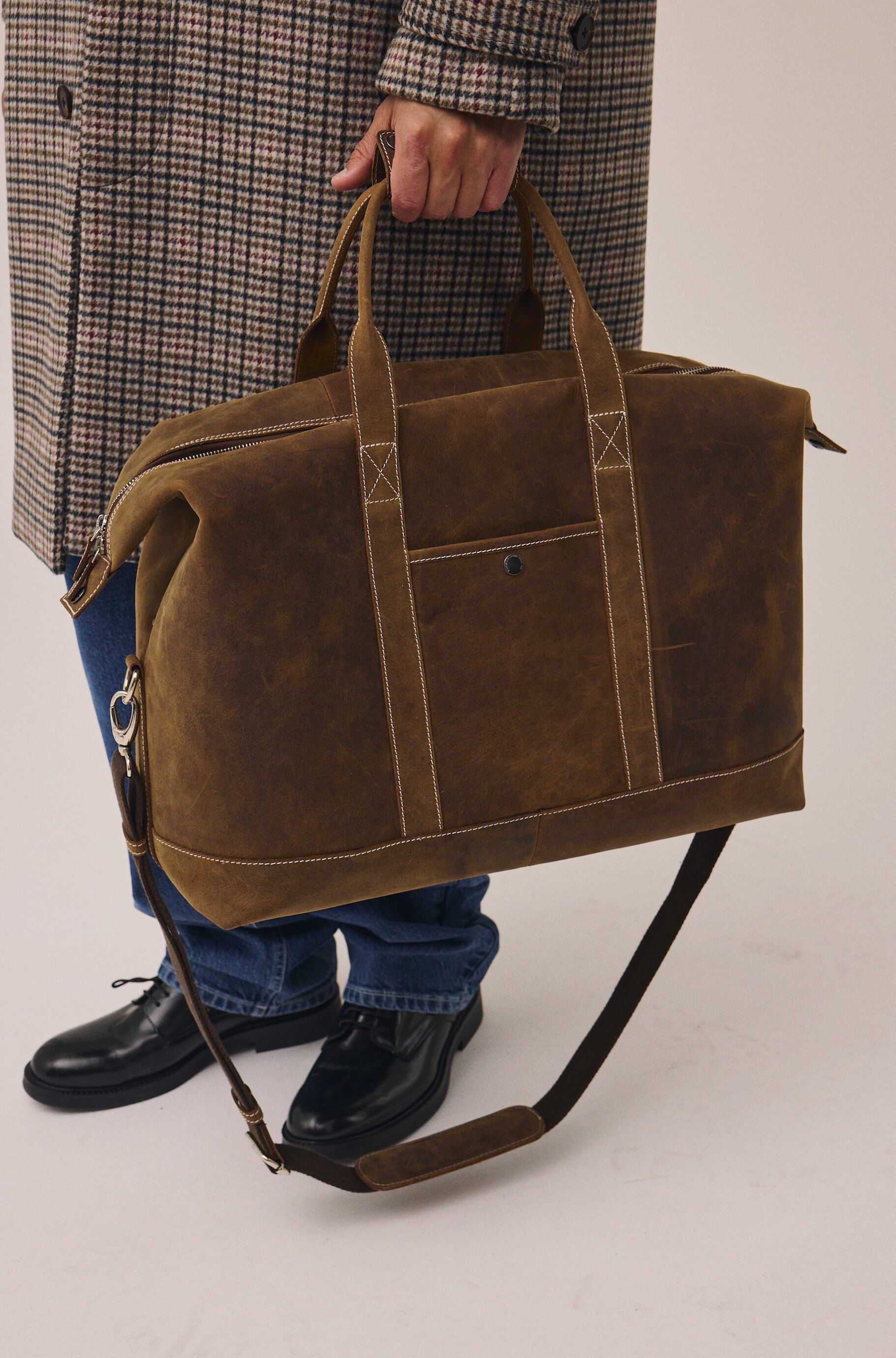 Adam leather weekend bag LWG