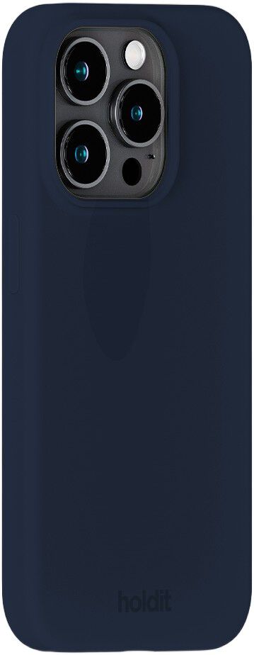 Silicone Case iPhone 15 Pro Midnight Blue