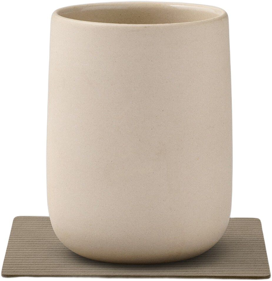 Glass Mat Square Corduroy Nomad Grey