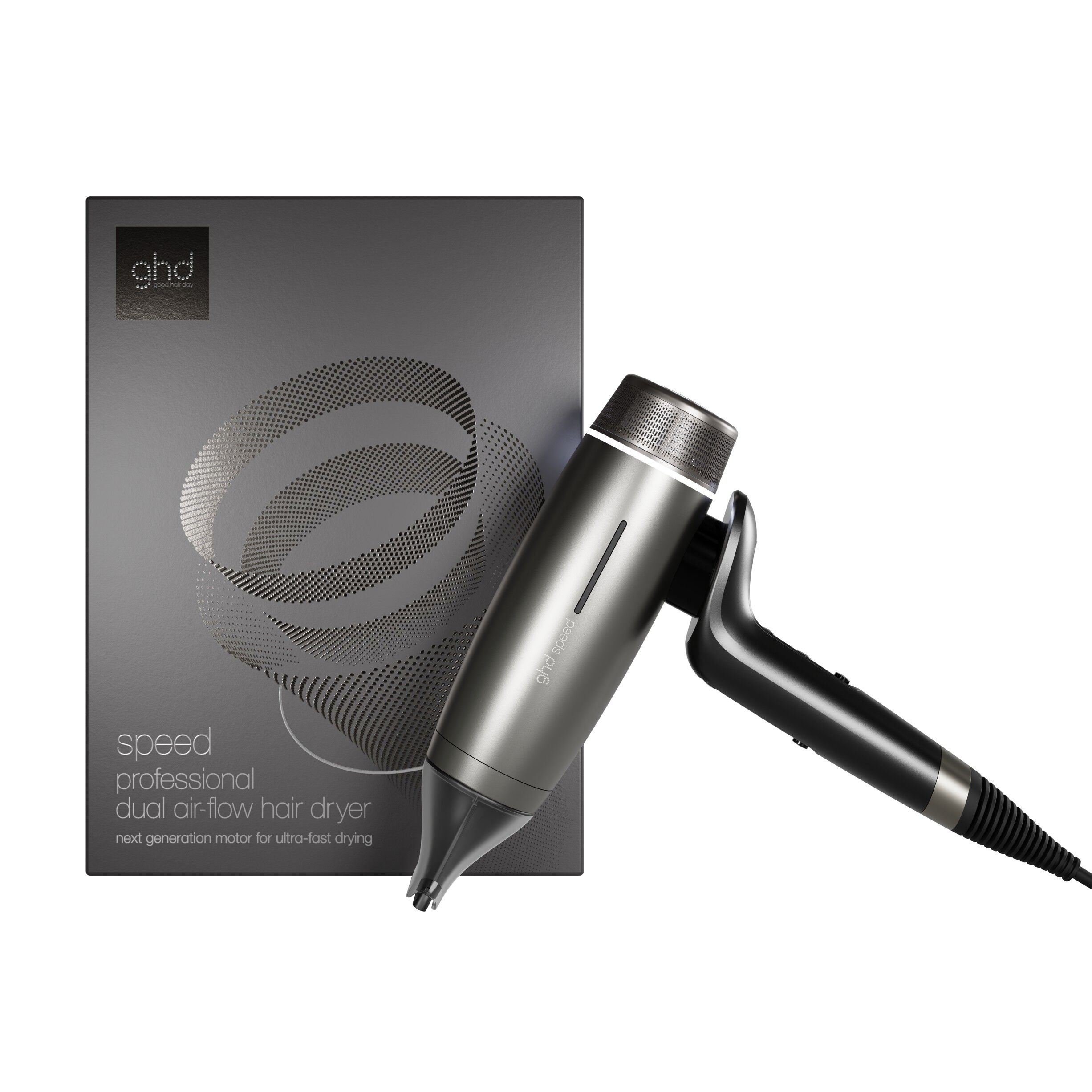 ghd Speed - Hair Dryer Titanium Black