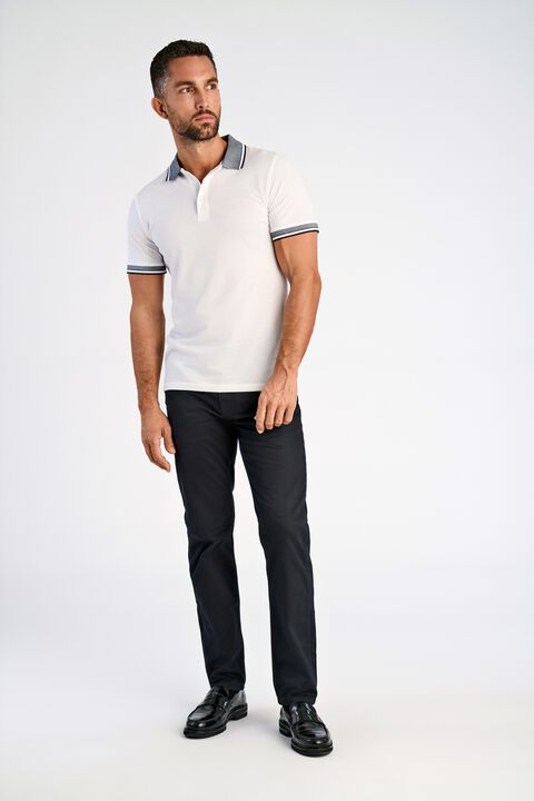 Organic cotton polo S/S