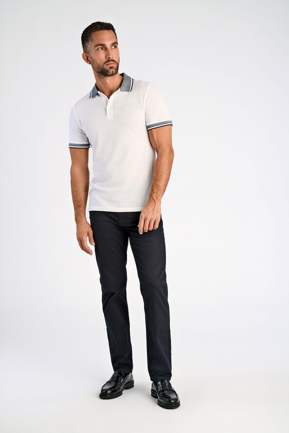 Organic cotton polo S/S