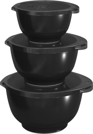 Margrethe Miniskålsett 0,25 + 0,5 + 0,75 L Black edition