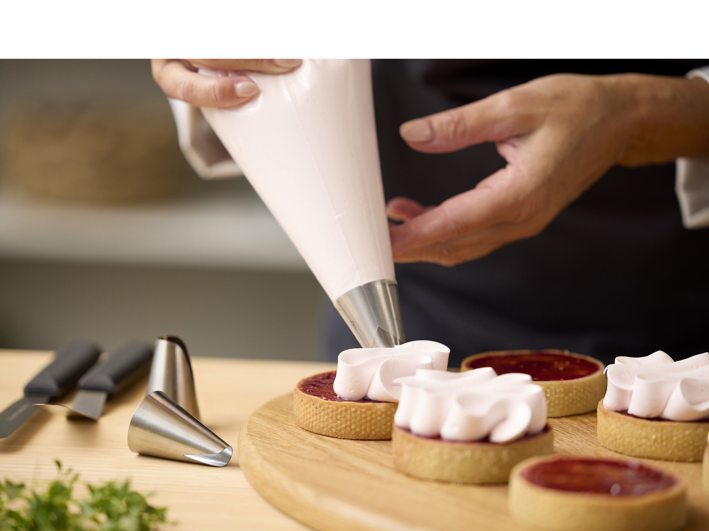 Kaketutsett Saint Honor&eacute; 3 stk. St&aring;l