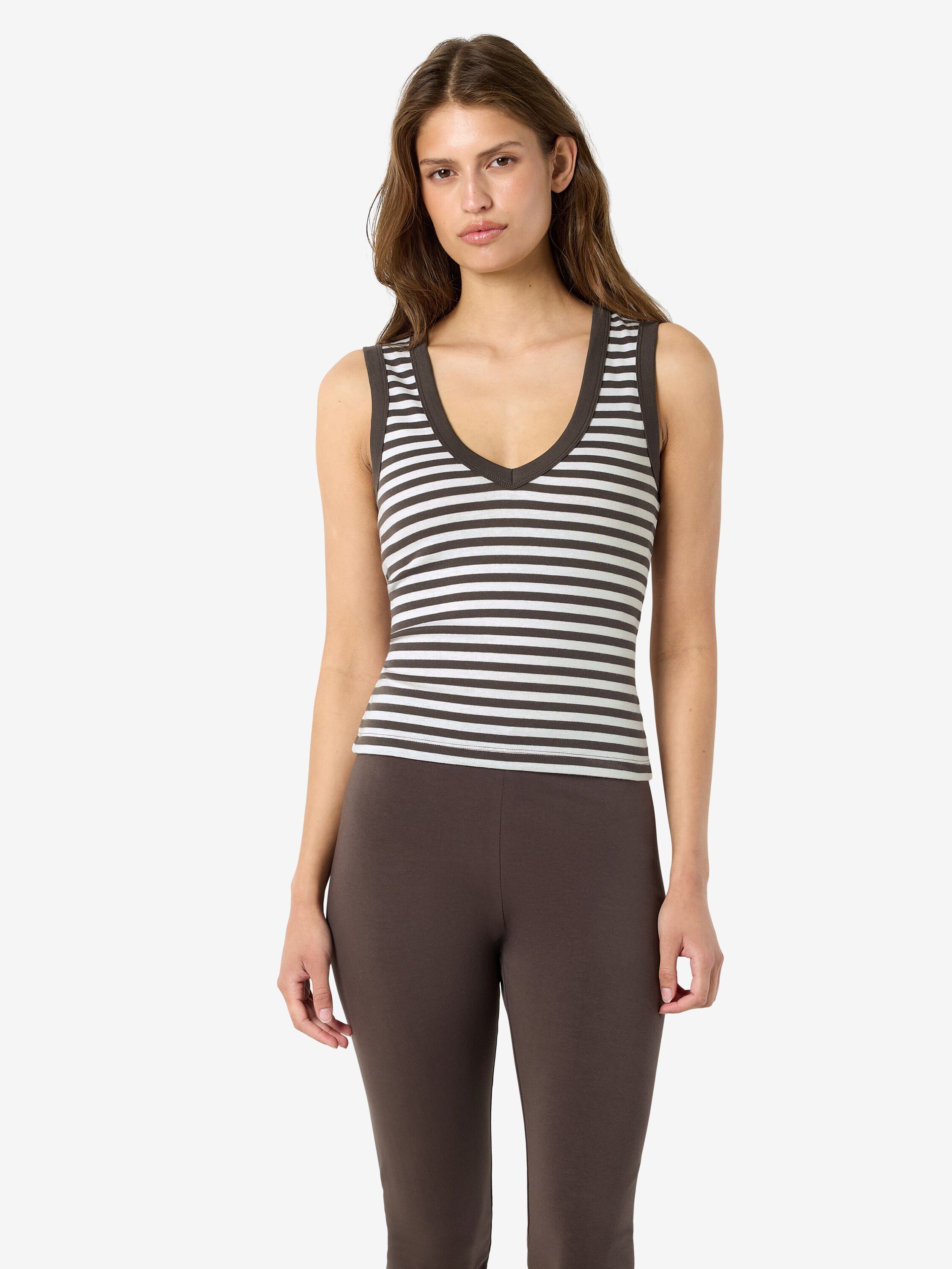 Nmstormi S/L V-hals topp Tnt/18
