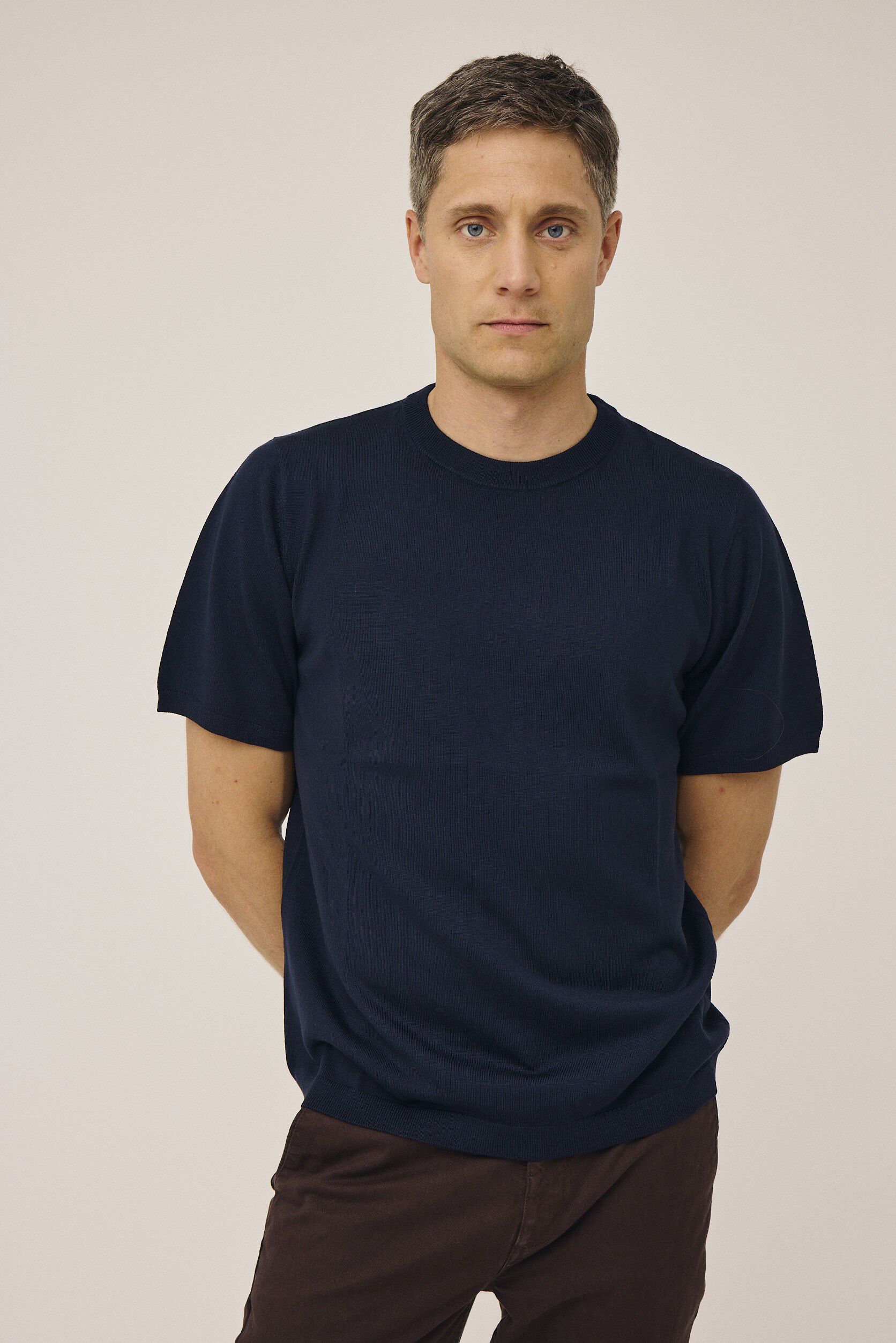 Morgan 5 Loose fit strikket t-shirt - 100% merinould RWS