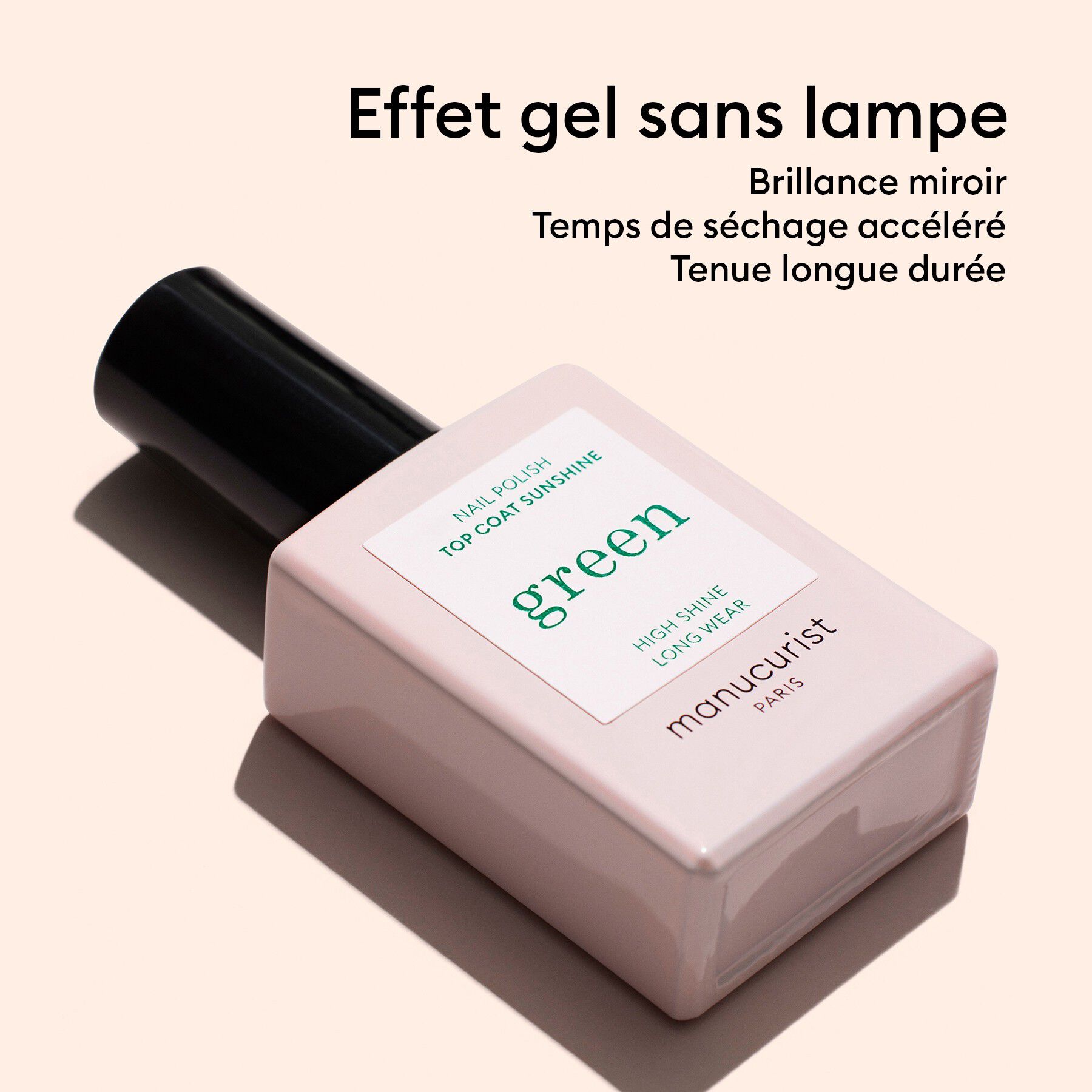 Green Essentials Top Coat Sunshine (Natural gel effect)