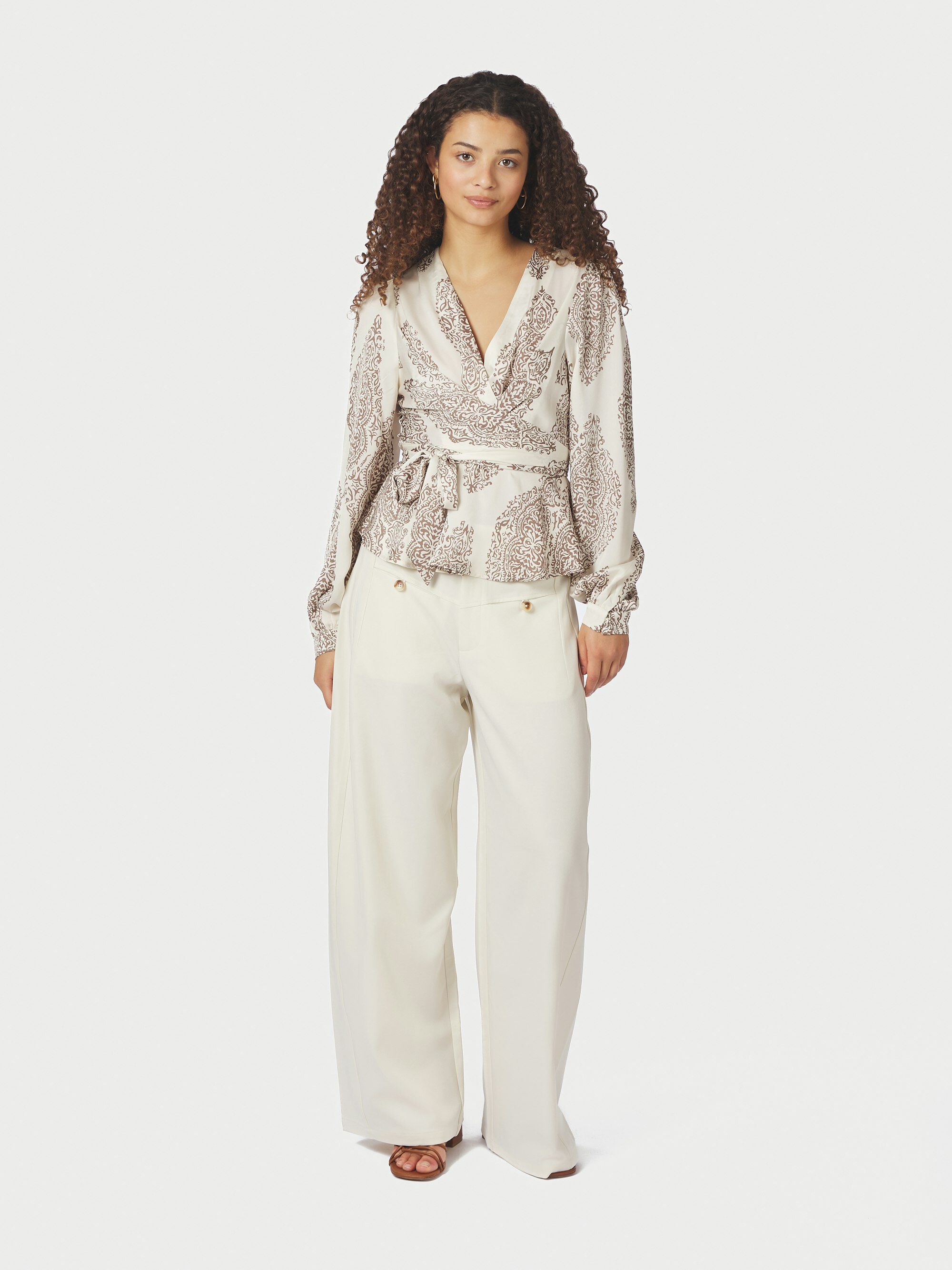 Rista Paisley Drop Blouse