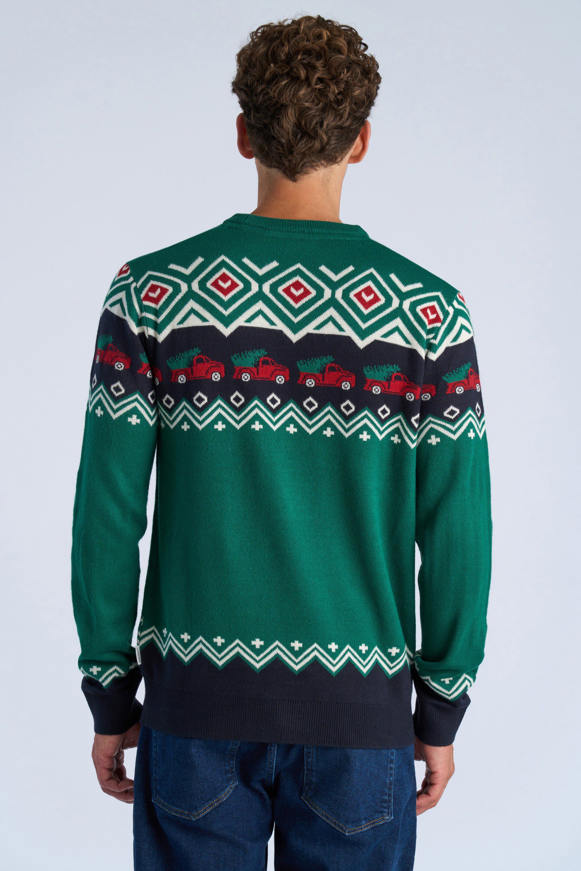 Christmas jacquard sweater