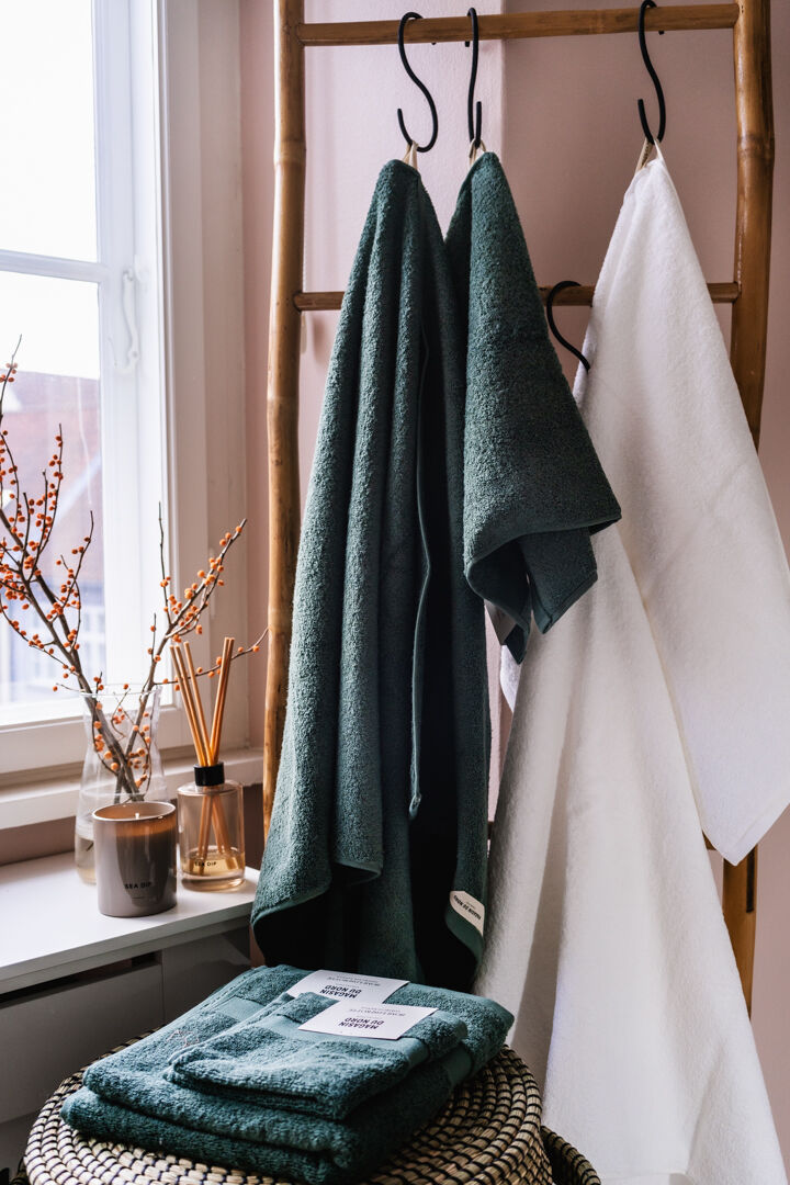 New frott&eacute; balsam green h&aring;ndkl&aelig;de