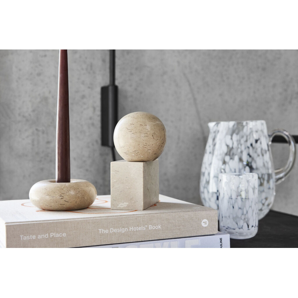 Savi Marble Bookend - Round
