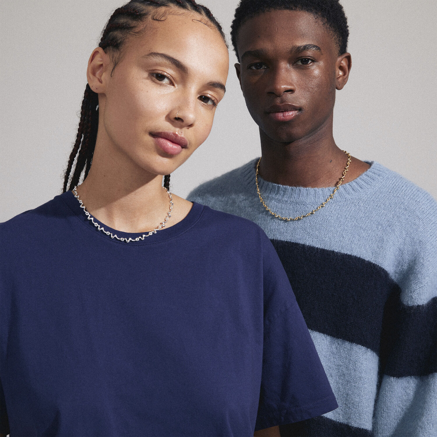 PENELOPE recycled necklace gold-plated