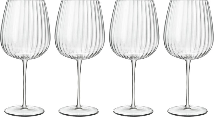 Gin & tonic glas burgundy Optica 75 cl 4 st