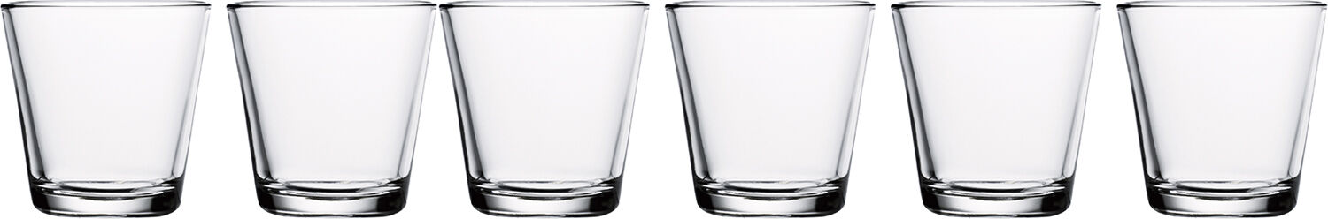 Kartio 21cl drikkeglas klar - 6stk