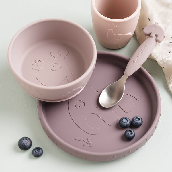 Stick&Stay spisesæt Deer friends Pudder