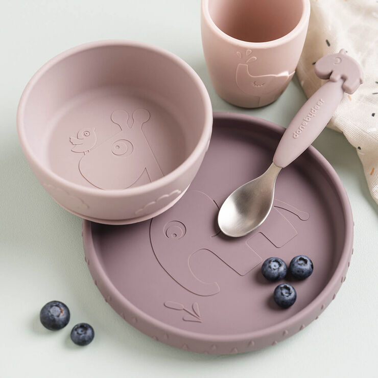 Stick&Stay spisesæt Deer friends Pudder