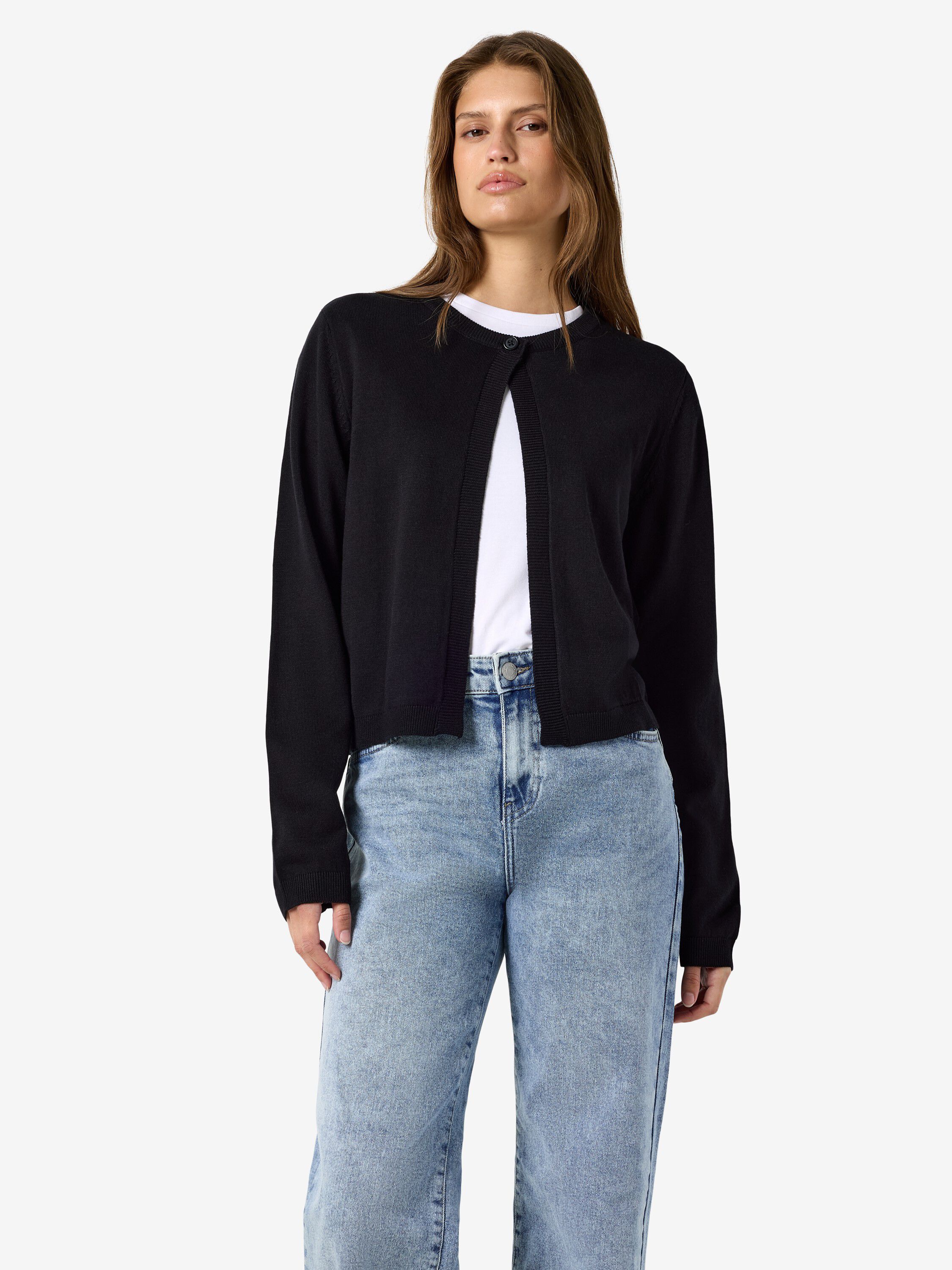 Nmmaysa L/S O-Neck strikkede cardigan-nooer