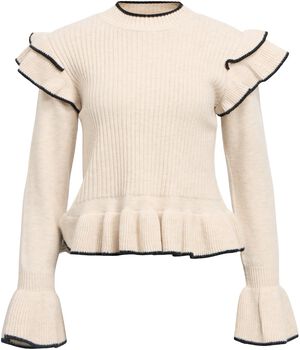 OBJAKI L/S RE KNIT PULLOVER 142