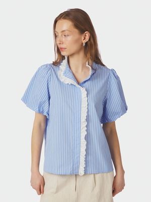 Ulia Stripe Blouse
