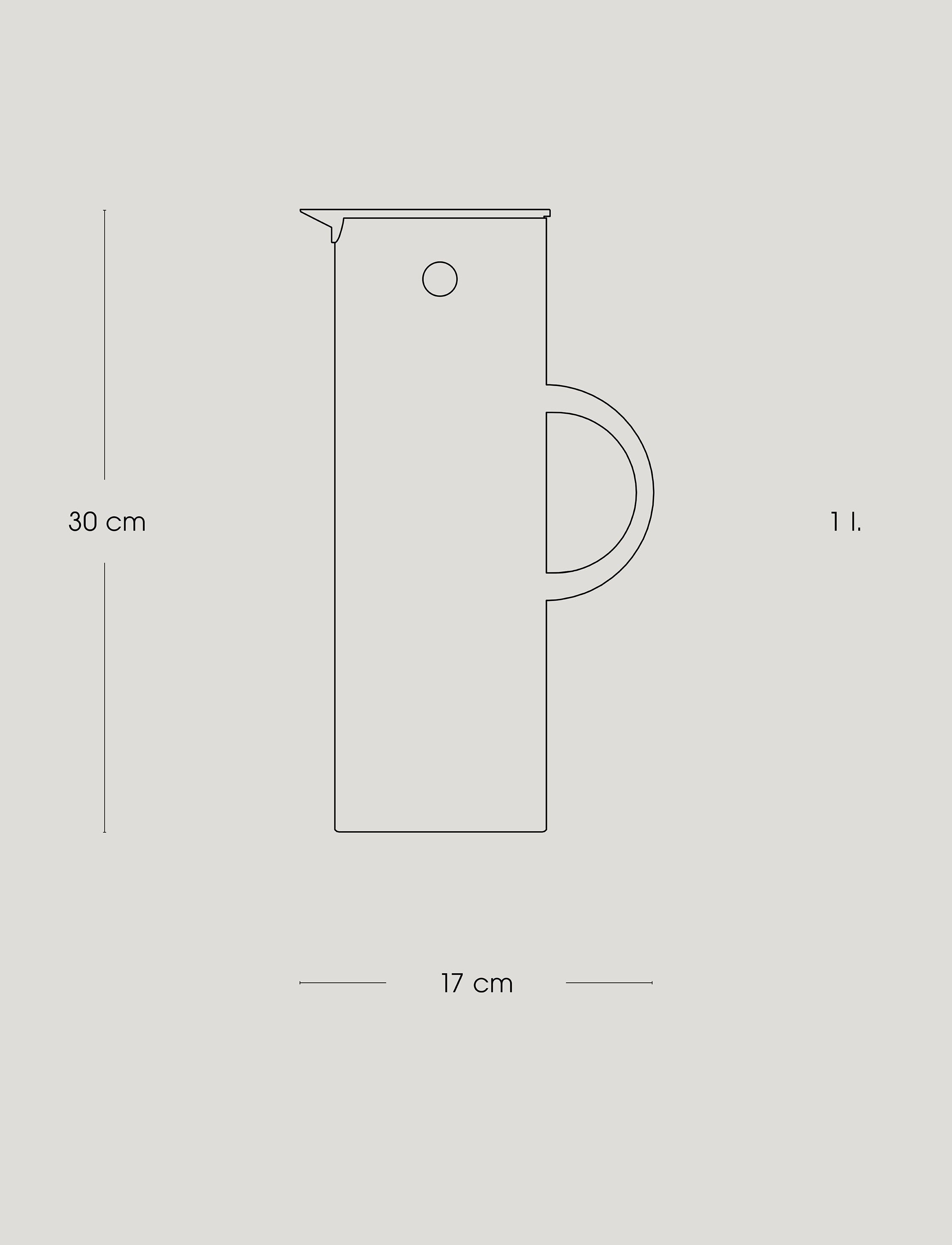 EM77 termokanne 1 l. soft cloud