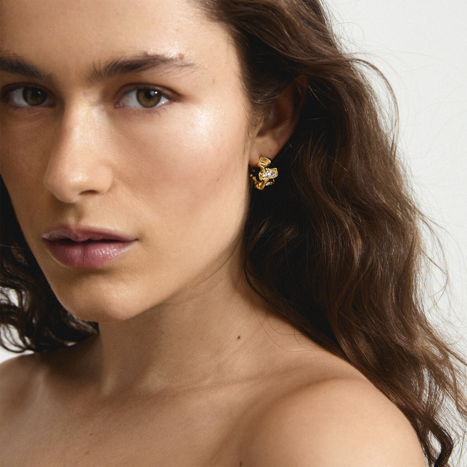 SUNSET earrings gold-plated