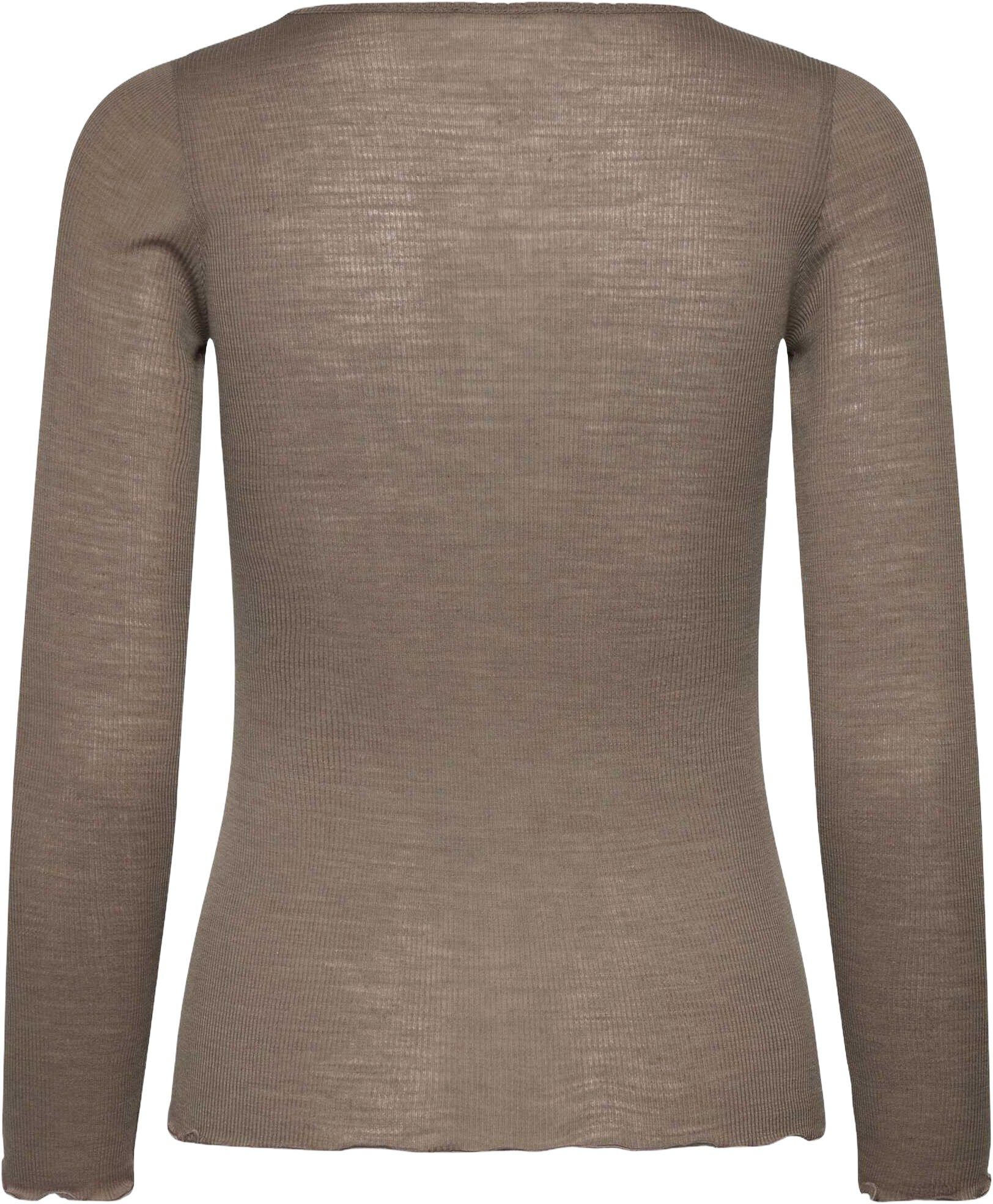RWBurlington Wool LS O-neck T-shirt